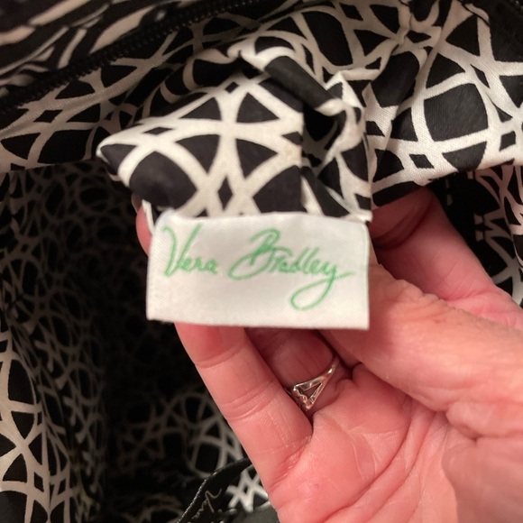 Vera Bradley Retired Night & Day Morgan Double Strap Pleated Shoulder Bag. - Picture 6 of 8